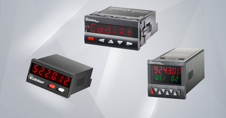Tachometers / frequency displays: Acquire, control, and monitor linear and rotational speeds and flow rates. Tachometer with and without limit values. Analog & Digital speedometer,  gear indicator, gauges, meters, monitor intrvals, rate and frequency