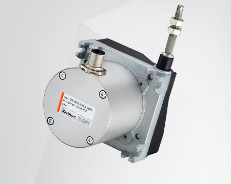 Wire-actuated encoder with SAE J1939