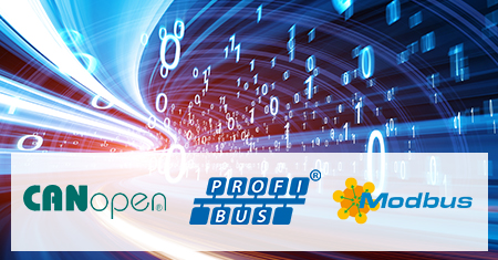 Absolute Encoders Multiturn Industrial Ethernet: EtherCAT, PROFINET IO, EtherNET / IP, Total resolution up to 32 bits, Shaft and hollow shaft variants