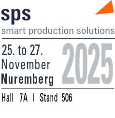 SPS 2024 - smart production solution - 11. November Nürnberg - Halle 7A, Stand 506, Stand 603