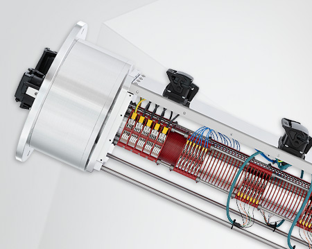 Slip ring platform with gigabit transmission
