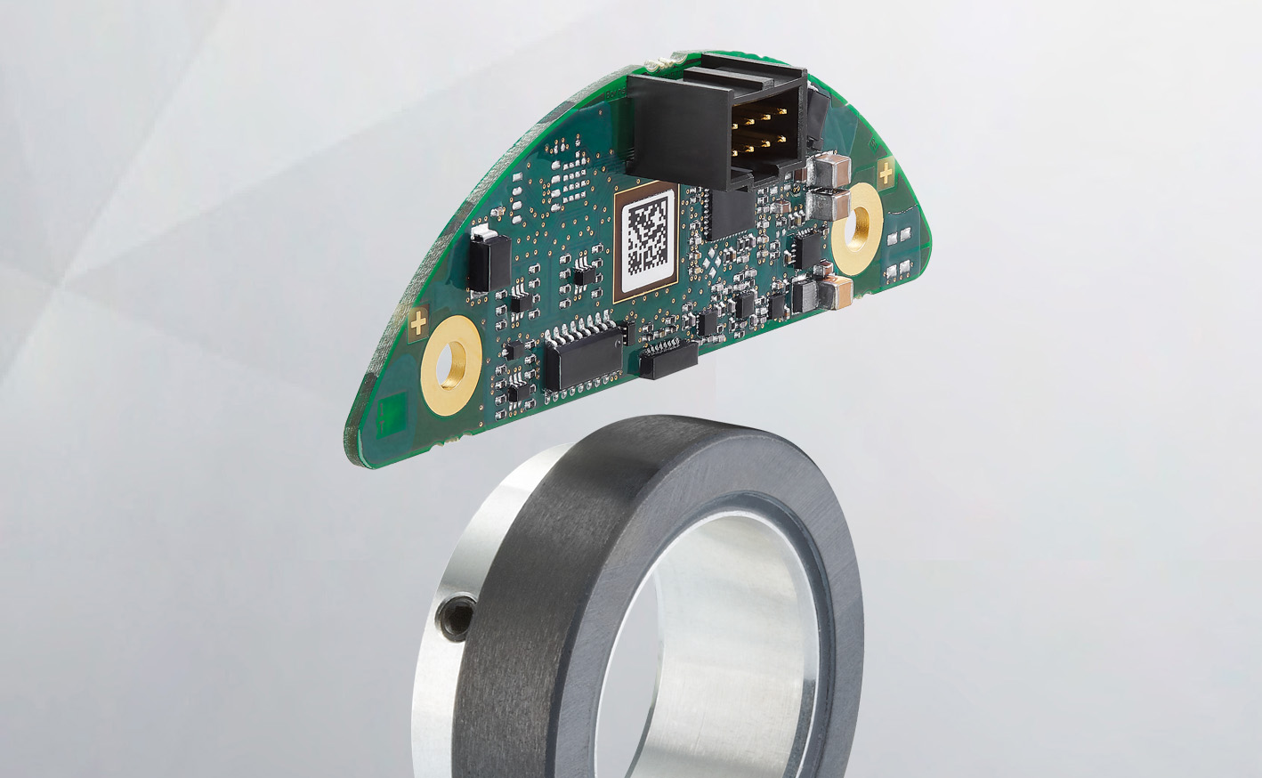 Magnetic sensors with magnetic ring