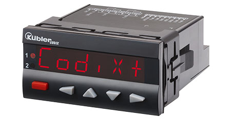 6.560.010.000, Compteur Kübler CODIX 560 Tours par minutes, Minutes 90→260  V c.a. LED 6 digits