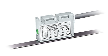 Incremental Magnetic length Linear encoder  measuring systems: Resolution 10 μm, Pole spacing 2 mm, Protection class IP69k