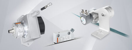 Linear measuring systems: Linear position and speed detection using rotay encoder magnet, magnetic or string pot systems.  shaft copying system