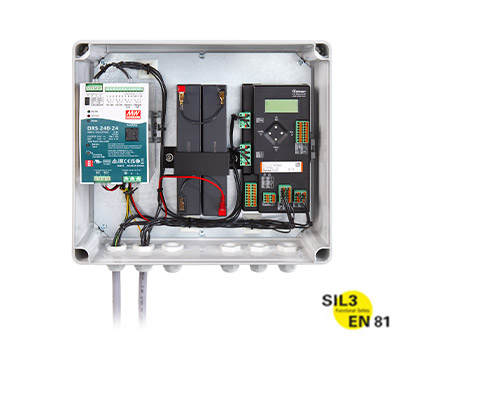 Shaft copying system Ants Safe: SIL3-certified, Absolute position detection, 100 % slip-free, Extremely robust and compact, Easy installation, Non-contact measuring principle