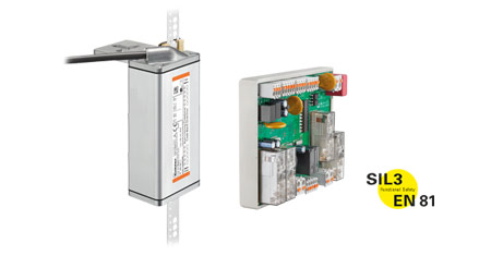 Schachtkopiersystem Safe System: SIL3-zertifzierte Sensorik mit passender Auswerteeinheit bzw. Position Supervisor Unit zur Realisierung von Aufzugs- und Sicherheitsfunktionen. Produkt Details