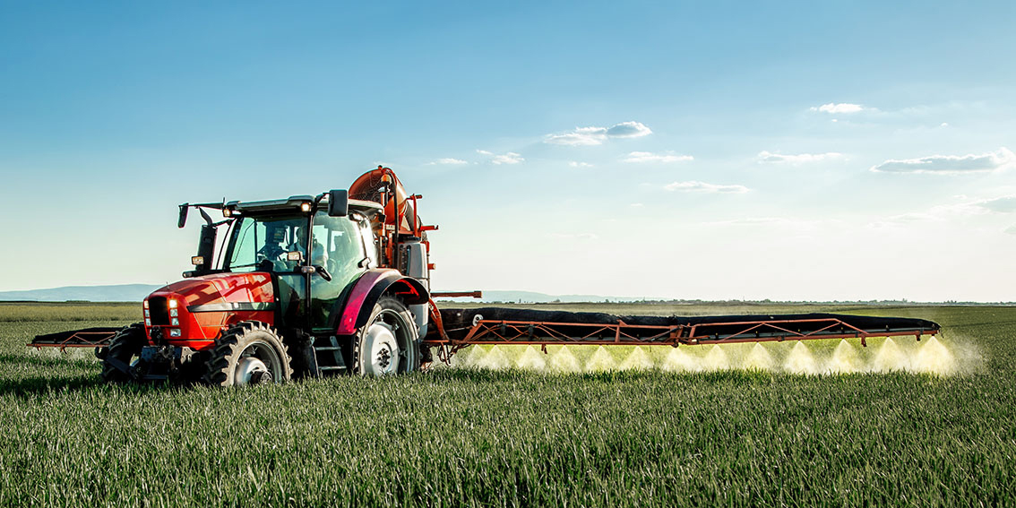 Höhenkontrolle von Spritzgestänge 