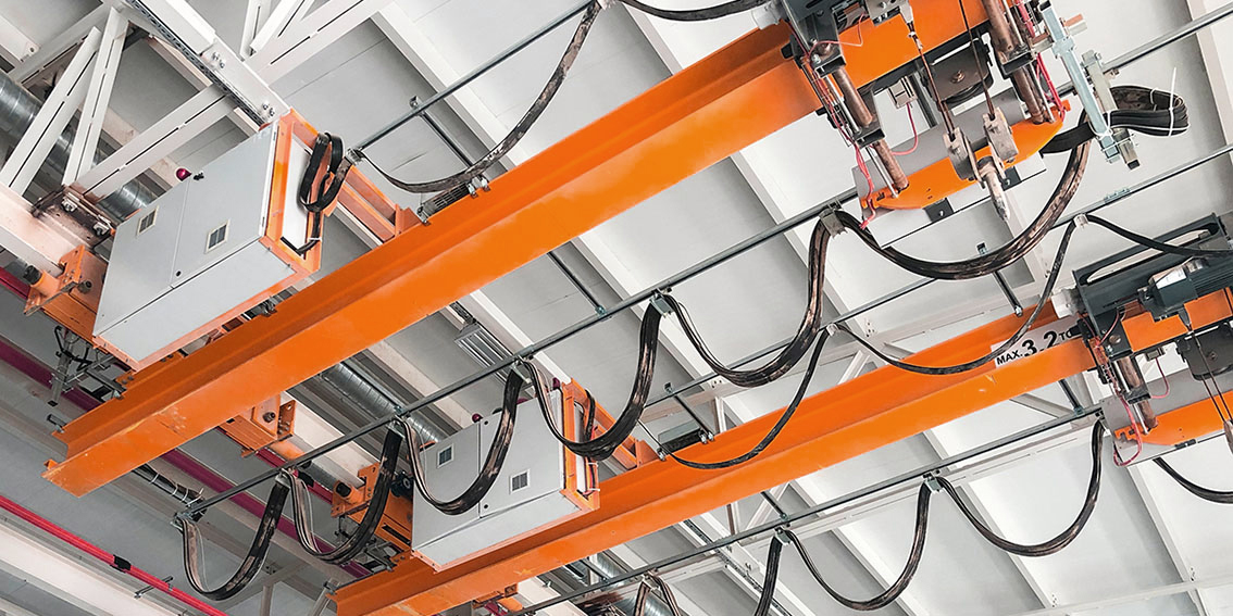 Positionskontrolle in Kranapplikationen