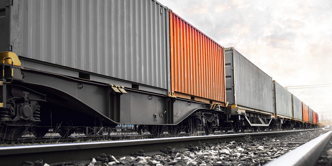 Dedektion von Containern auf Zugwaggons