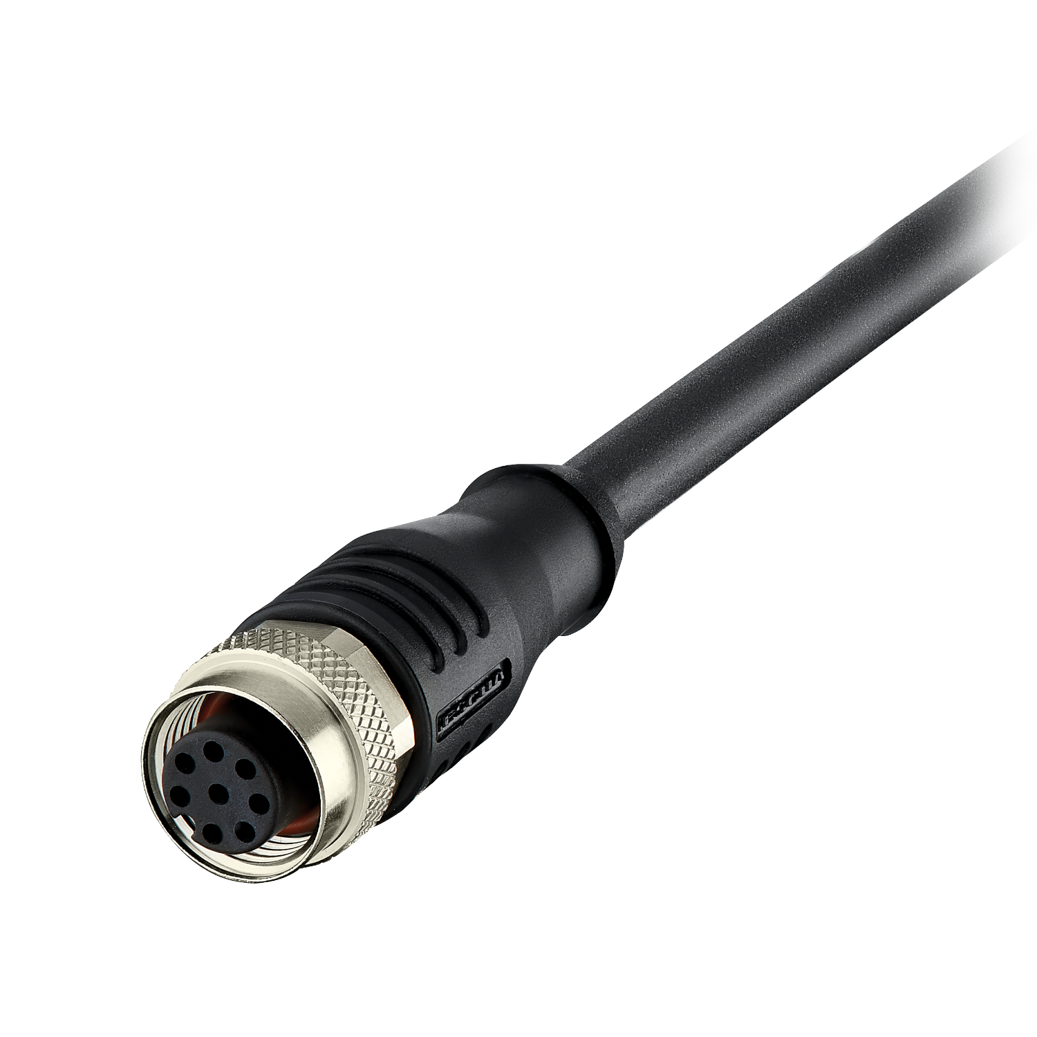 M12 Connector with cable ,   