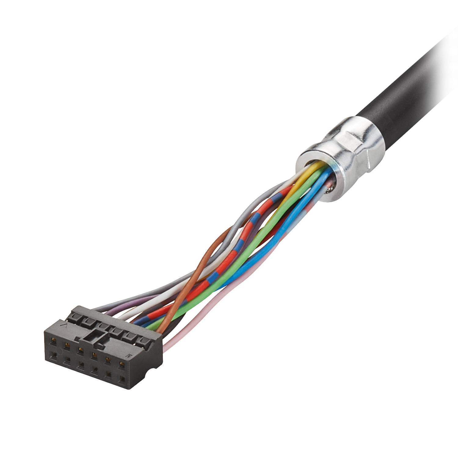 Cable Connector with cable ,  Printed circuit board connector 