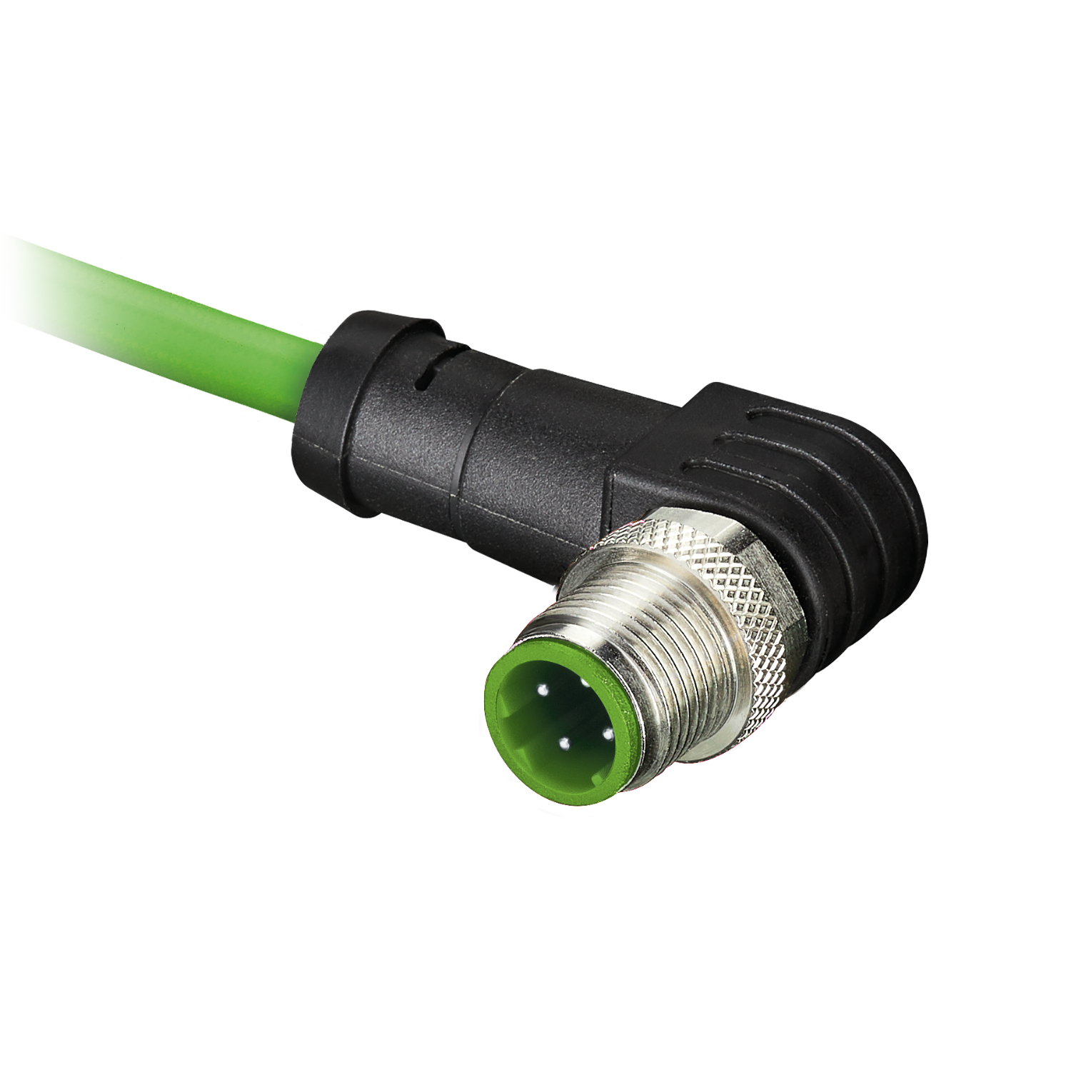 M12 Connector with cable ,   