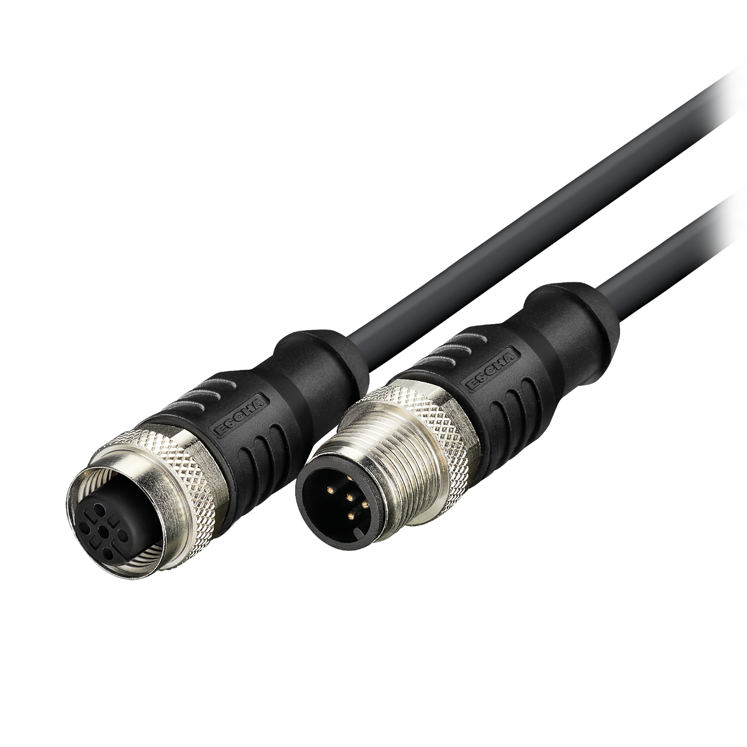 M12 Connector with cable ,   