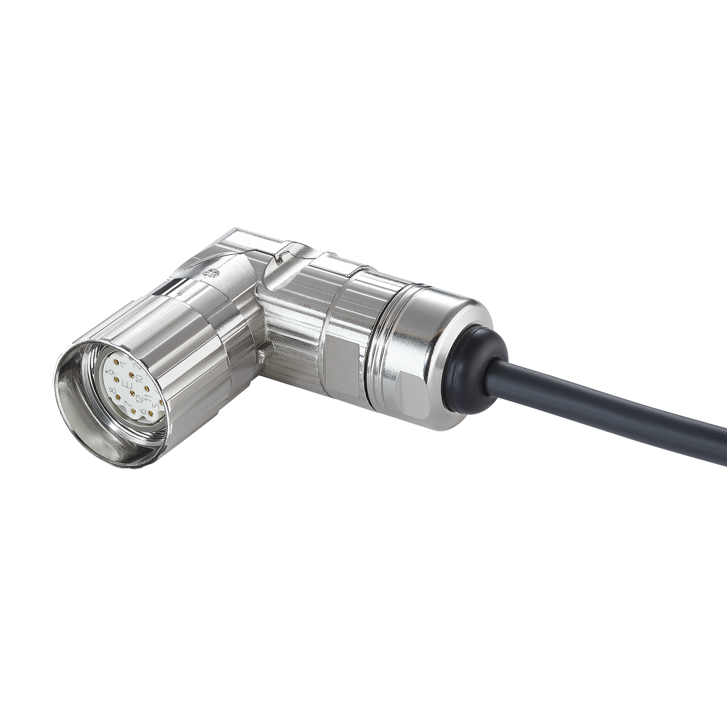 M23 Connector with cable ,   