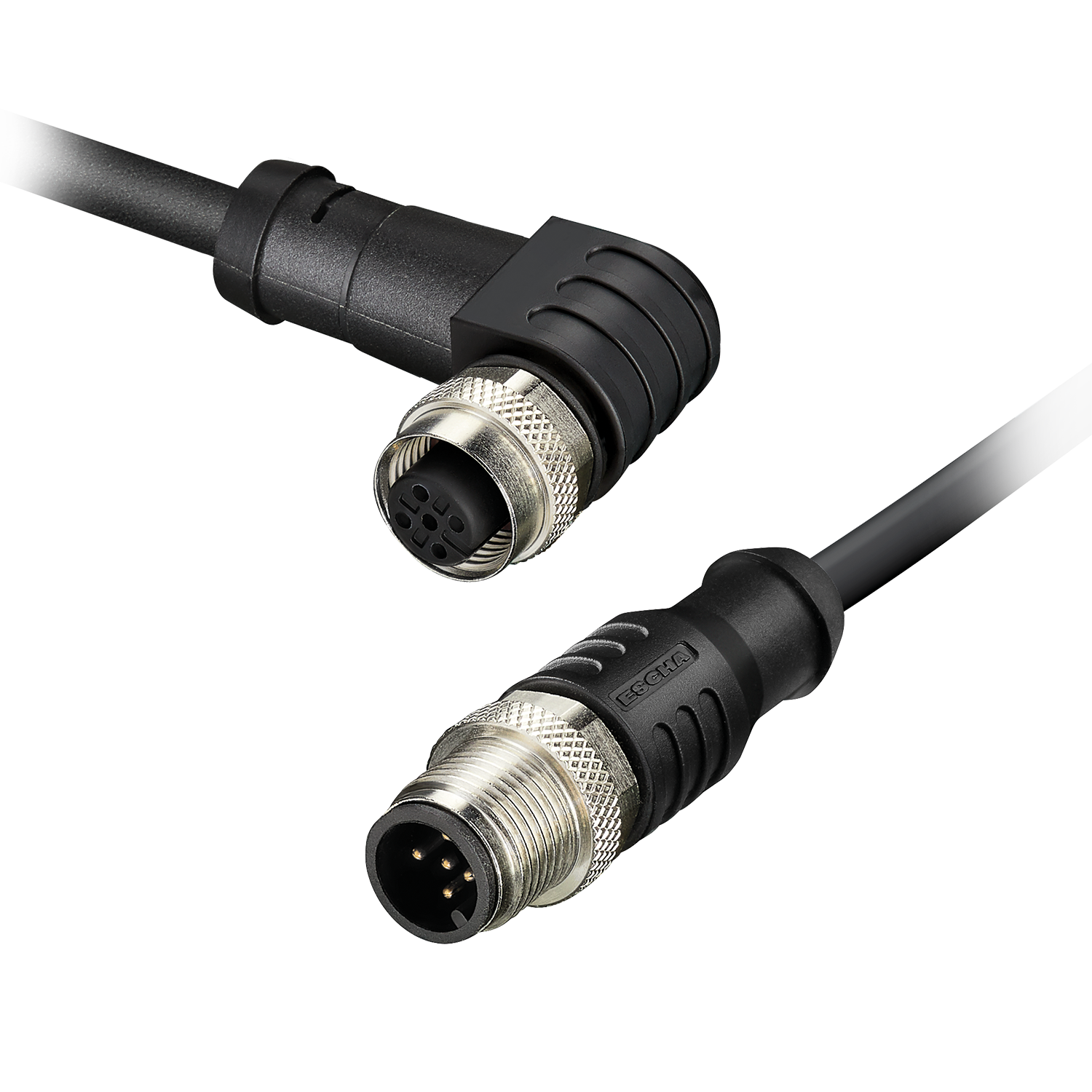 M12 Connector with cable ,   