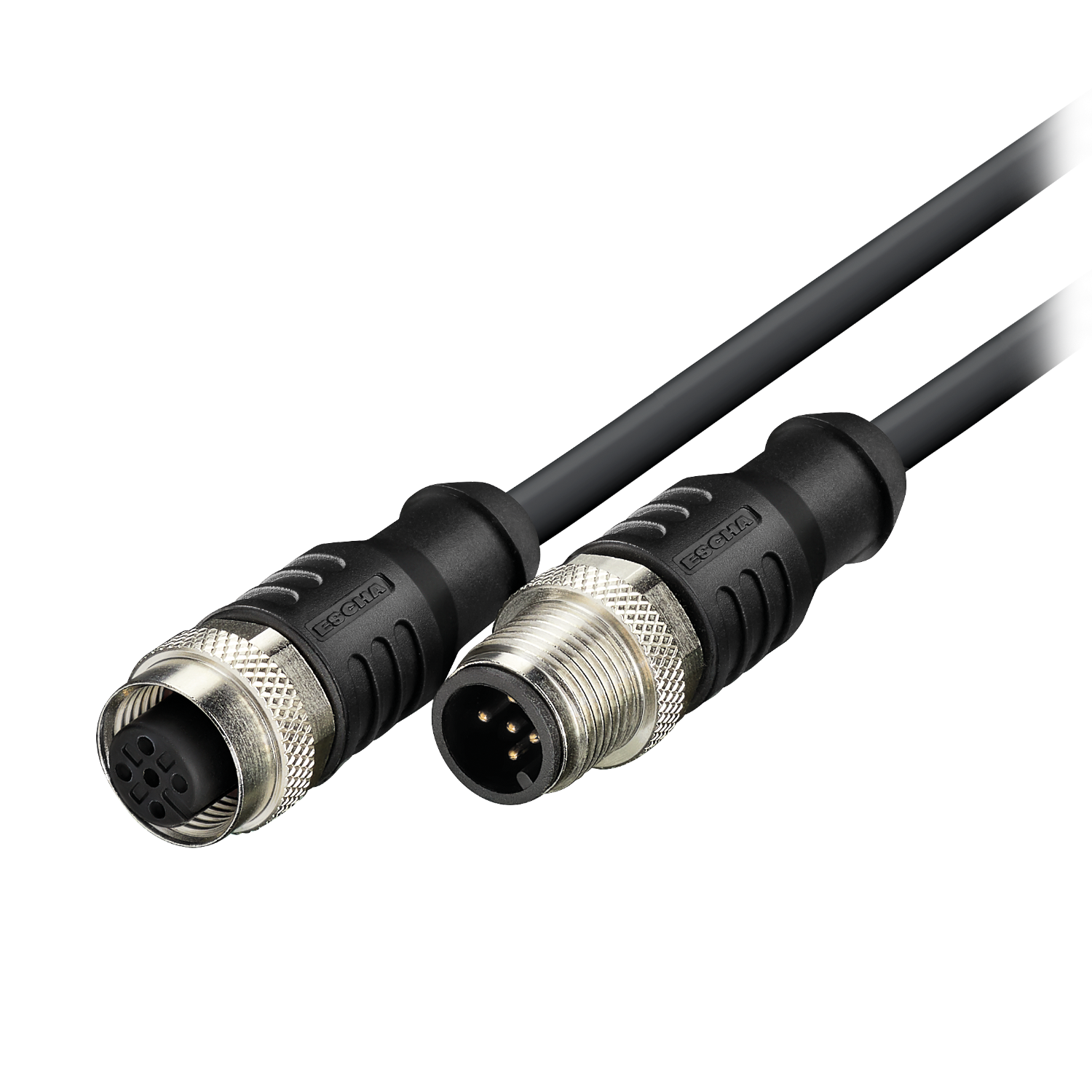 M12 Connector with cable ,   