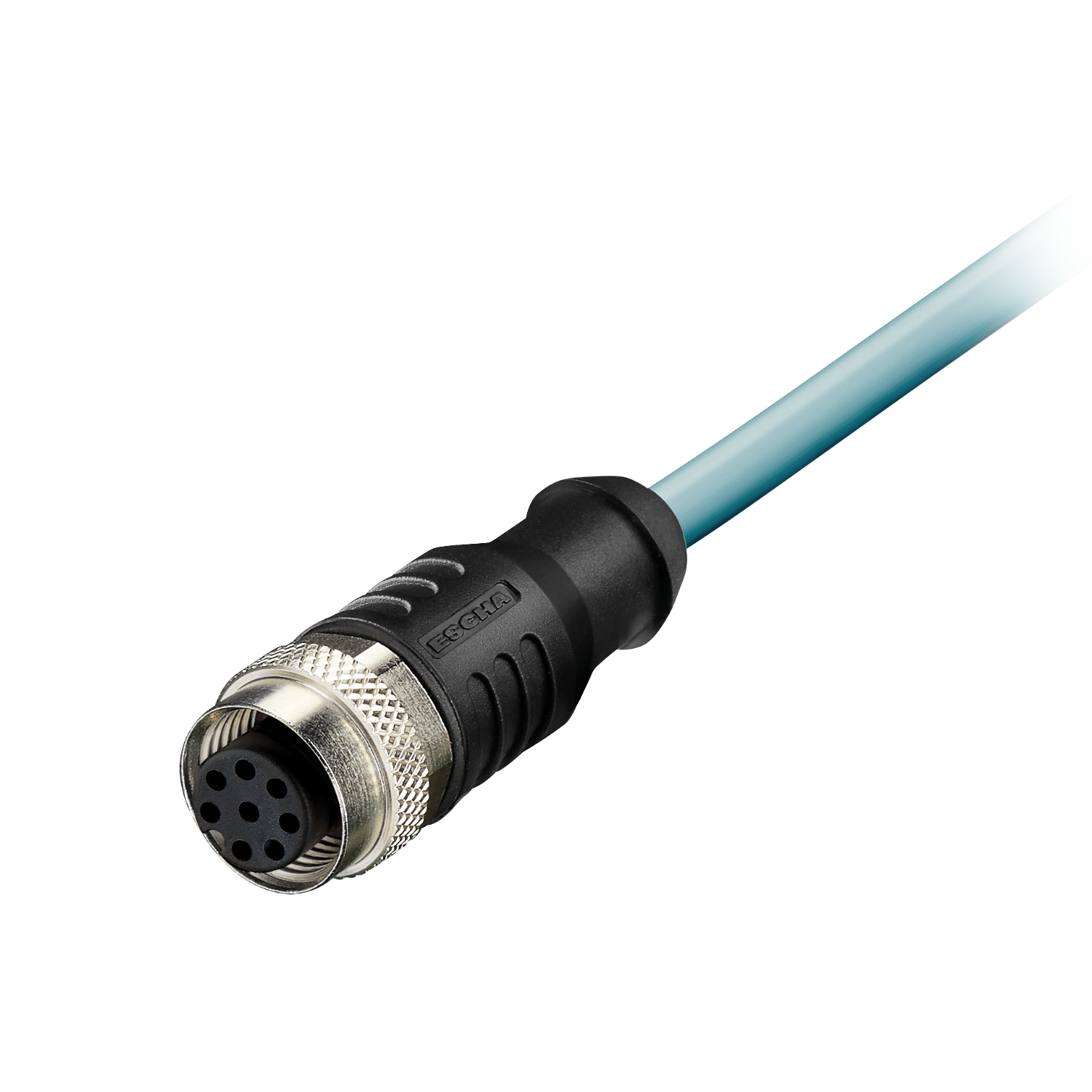 M12 Connector with cable ,   