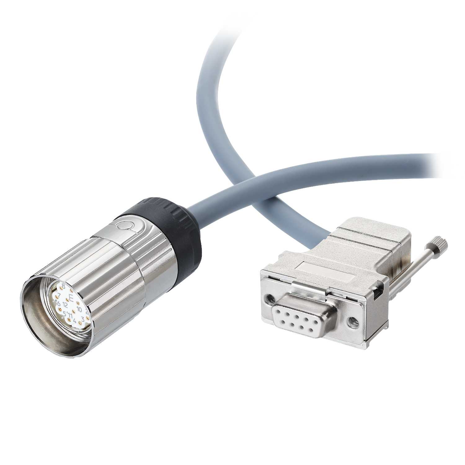 SUB-D Steckverbinder mit Kabel ,   