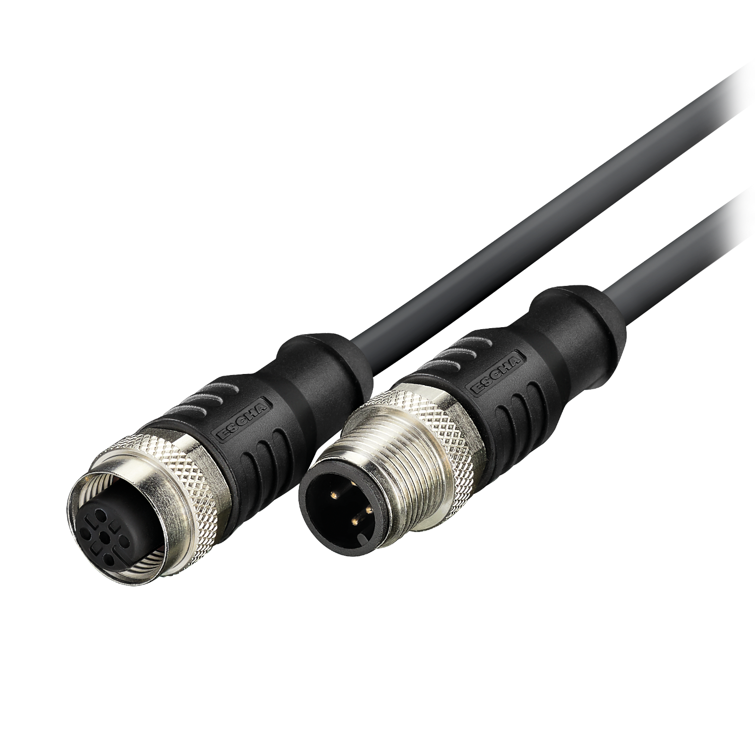 M12 Connector with cable ,   