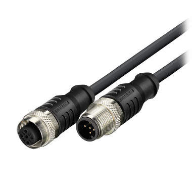 M12 Connector with cable ,   