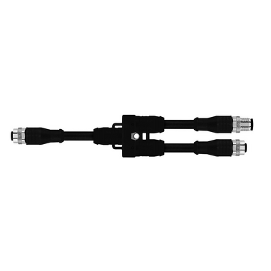 M12 Connector with cable , Y-Verteiler  