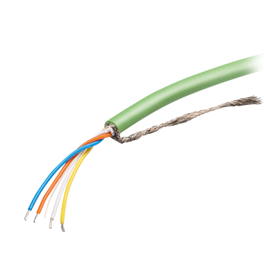 Cable 2x2x0,34 mm<sup>2</sup>  ,   