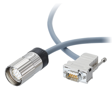 SUB-D Connector with cable ,   
