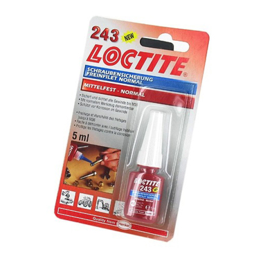 Screw retention Loctite 243 (5 ml)