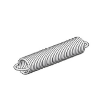 Tension spring, closed