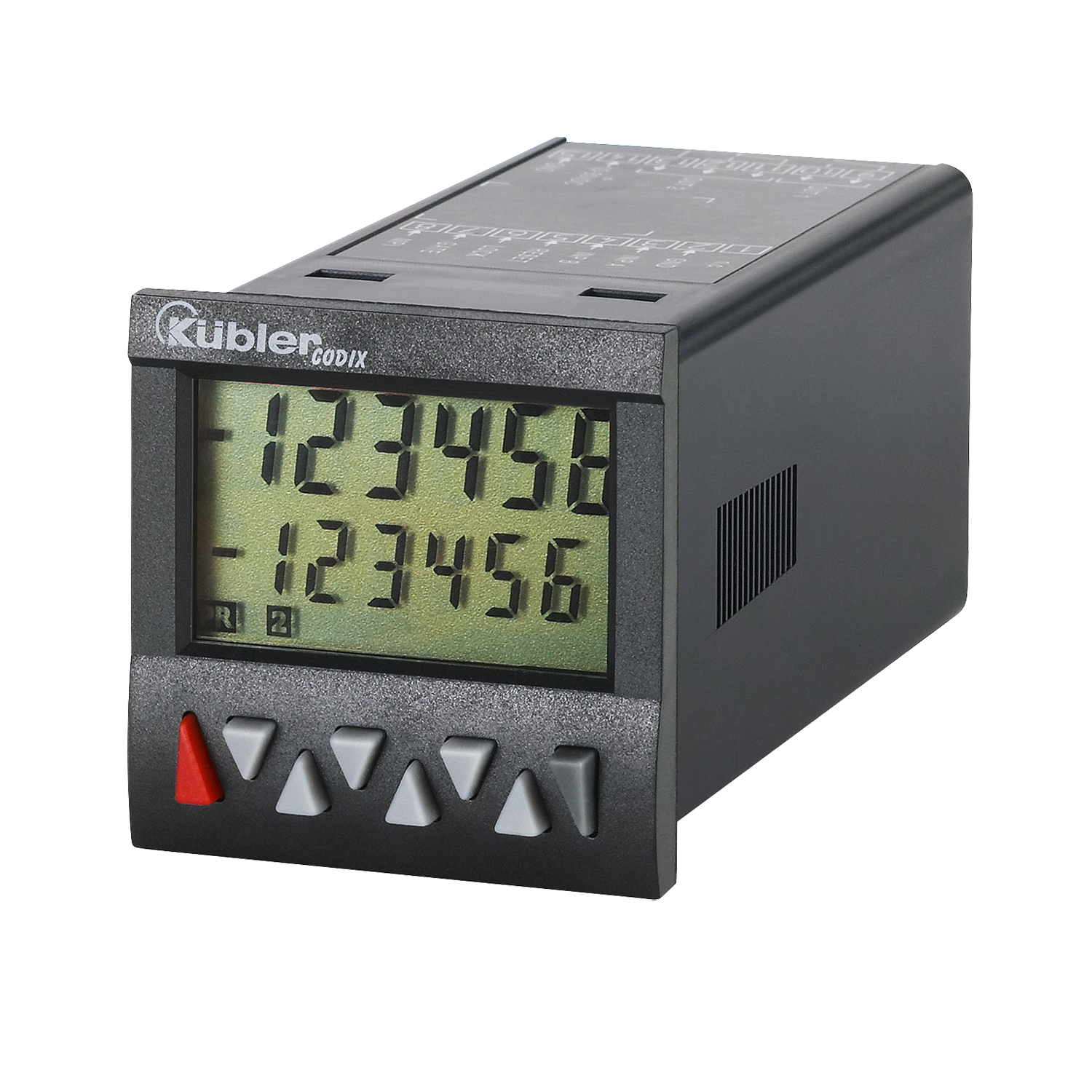 6.560.010.000, Compteur Kübler CODIX 560 Tours par minutes, Minutes 90→260  V c.a. LED 6 digits