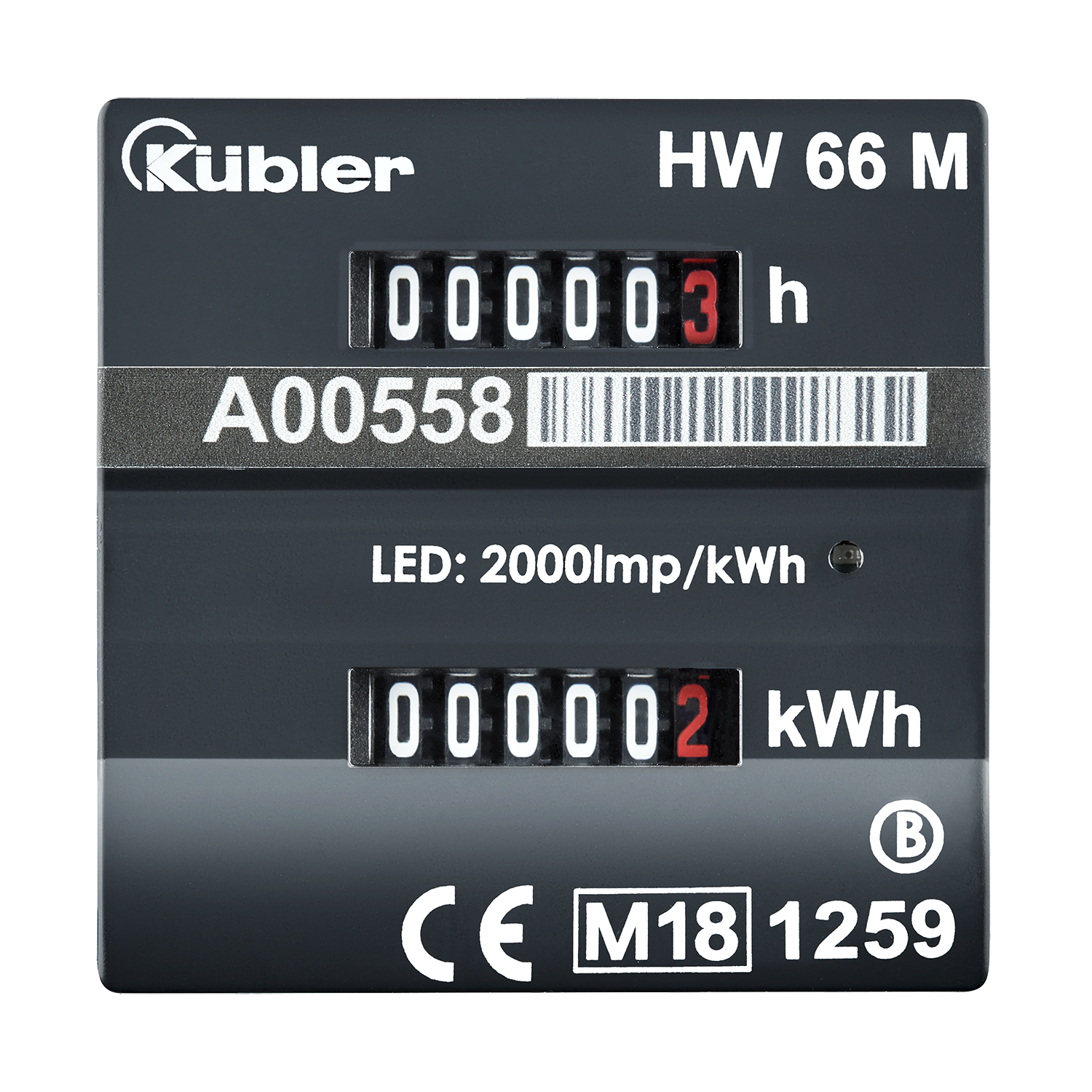 HW66M Compteur d'énergie-horaire électromécanique Compteurs d