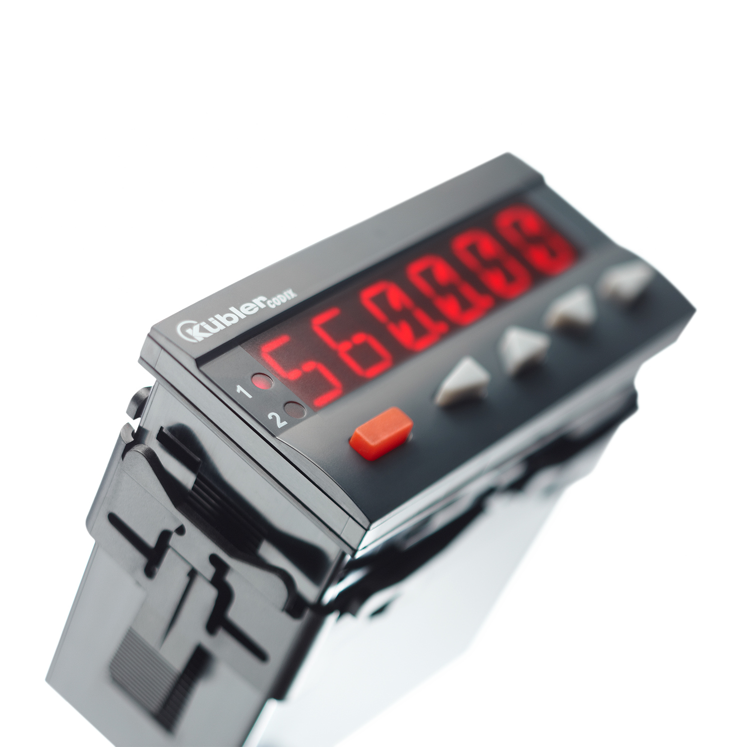 6.560.010.000, Compteur Kübler CODIX 560 Tours par minutes, Minutes 90→260  V c.a. LED 6 digits